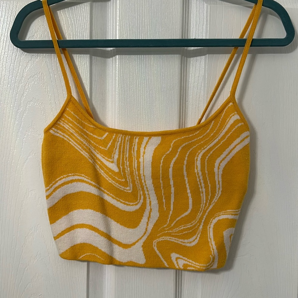 Pacsun Knit Crop Tank Top - Size Small